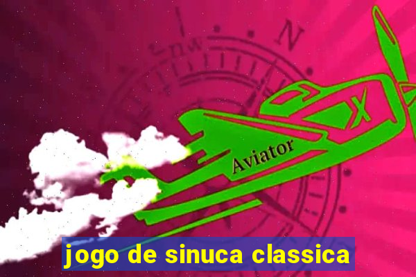 jogo de sinuca classica